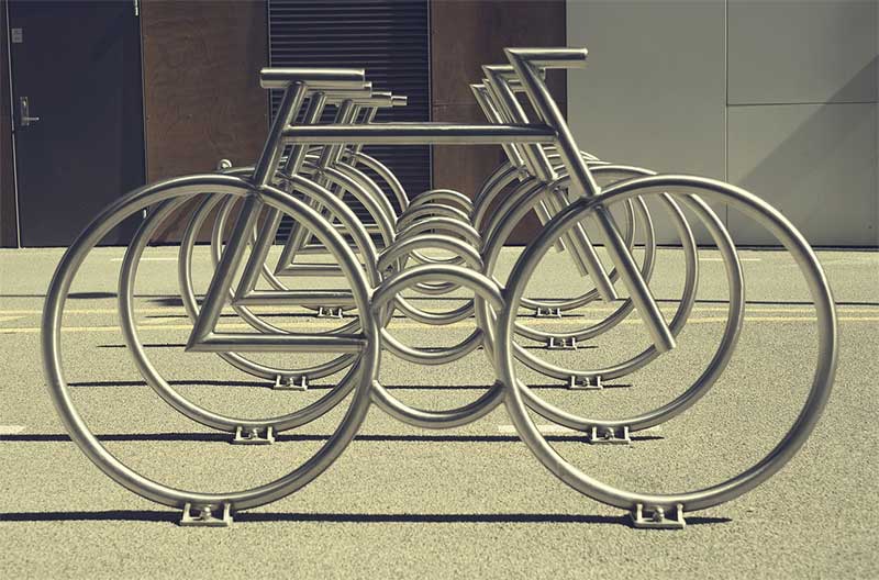 city bike rack